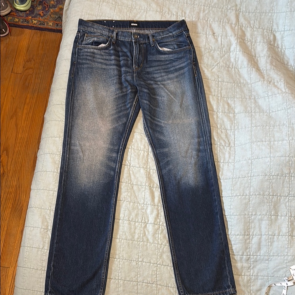 Hudson Jeans Dark Blue Straight Leg